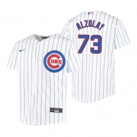 Youth Chicago Cubs Adbert Alzolay Nike White Replica Home Jersey
