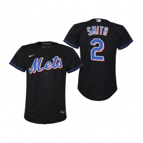Youth New York Mets Dominic Smith Nike Black Replica Alternate Jersey