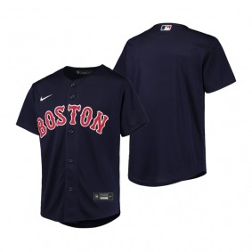 Youth Boston Red Sox Nike Navy Replica Jersey